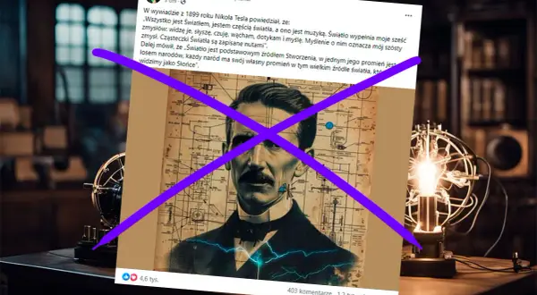 Nikola Tesla nie wynalazł prądu? Prawda o AC, która zasiliła świat